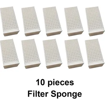 miska pro kočku Transparentní fontánka pro kočičky s filtrací vody (napájení USB kabel) Barva: 10 ks filtrů