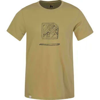 Pánské tričko Pánské triko HANNAH MIKO KHAKI/ANTHRACITE XL