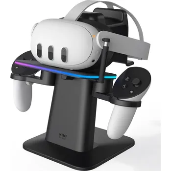VR brýle Nabíjecí stojan RGB pro Meta Quest 3S, 3 | KIWI DESIGN, META