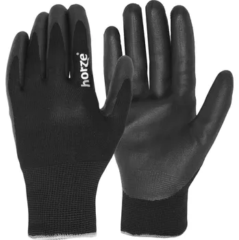 Jezdecké rukavice Horze Zimní pracovní rukavice Barva: Černá, Velikost: L