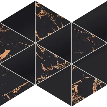 Obklad Tubadzin GOLD MOON DARK mozaikový obklad 32,8x25,8cm - 0,0858m2