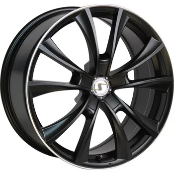 Alu kolo Schmidt Stormer saténová černá / leštěný lem 9×20" 5×114,3 ET45