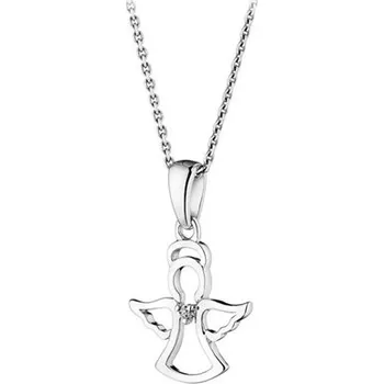 Přívěsek Stříbrný přívěšek andílek se zirkonem SVLP0541XH2BI00