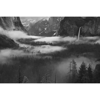 Plakát Plakát, Obraz - Fog Floating In Yosemite Valley, Hong Zeng