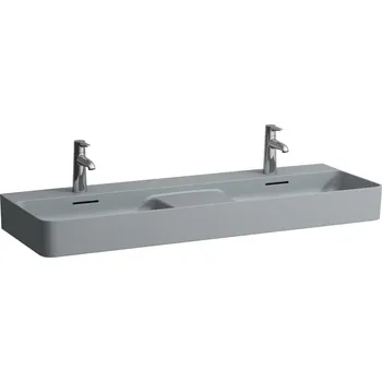 Laufen dvojumyvadlo 120 cm se 3 otvory pro baterii H8142820001081 Varianta: Grafit mat
