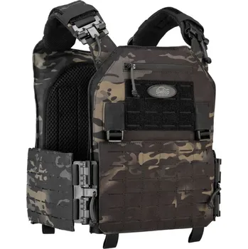 Neprůstřelná vesta SHIELD Nosič plátů Bravo SHIELD® Barva: Černá multicam