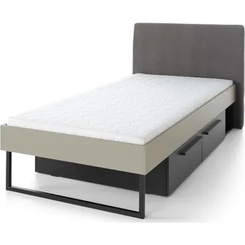 Postel Meblar Jednolůžková postel SERGIO SE12 | zelená 90 x 200 cm