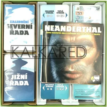 Příslušenství k deskovým hrám Kalkared Greenland 3. edice a Neanderthal 2. edice Insert (912)