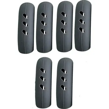 Chňapka Silikonové rukojeti pro hrnce s izolačními kryty | kuchyňská chňapka - Šedá 6ks