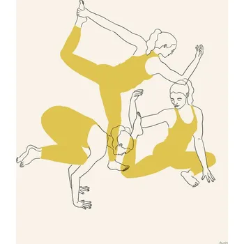 Plakát Plakát, Obraz - Yoga revolution, Amanda Leon