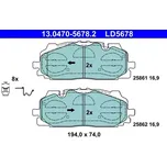 ATE Sada brzdových destiček ATE Ceramic AT LD5678