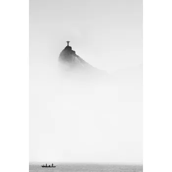 Plakát Plakát, Obraz - Cristo in the mist, Trevor Cole
