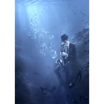 Plakát Plakát, Obraz - Blues, Christophe Kiciak