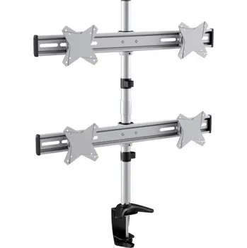 Podstavec pod monitor Reflecta FLEXO DeskPro 27-1010 L stolní držák monitoru s reproduktorem a USB