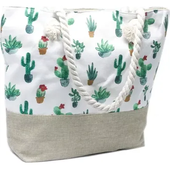 Plážová taška AWM RHSB18 Kaktus plážová taška barevná