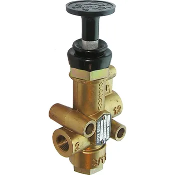 Vakuové čerpadlo Odbržďovací ventil KNORR, černý