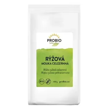 Mouka Probio Celozrnná rýžová mouka bezlepková BIO 450 g