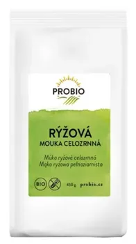 Mouka Probio Celozrnná rýžová mouka bezlepková BIO 450 g