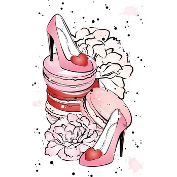 Plakát Plakát, Obraz - Love shoes, Martina Pavlova