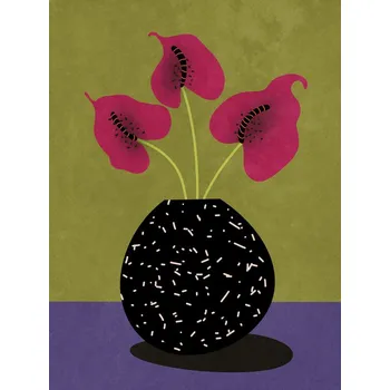 Plakát Plakát, Obraz - Nice flowers in vase, Raissa Oltmanns