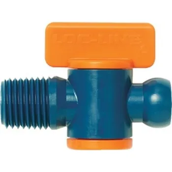 Zahradní hadice LOC-LINE 1/4" ventil s vnějším závitem NPT 1/4" - 29452.1