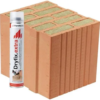cihla Wienerberger Porotherm 30 T Profi Dryfix, 248 x 300 x 249 mm