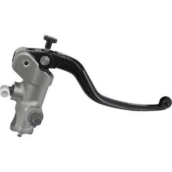 Brzda pro motocykl ACCOSSATO Italy Radiální brzdová pumpa ACCOSSATO 17x19 s pevnou páčkou Provedení: bez RST, Barva páčky: černá, Délka páčky: dlouhá