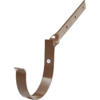 okap Okapový hák Bravo 100 mm překroucený hnědý