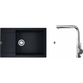 Franke SET G76 - MRG 611-78 BB Matná černá + FN 0147.031