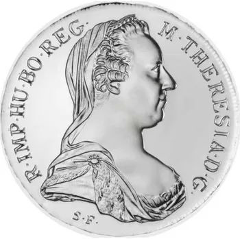 Stříbrný Tolar Marie Terezie 23,39 g - Investiční stříbrná mince