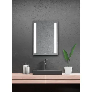 Amirro ZRCADLO LUMINA SENZOR LED 80 X 60 CM