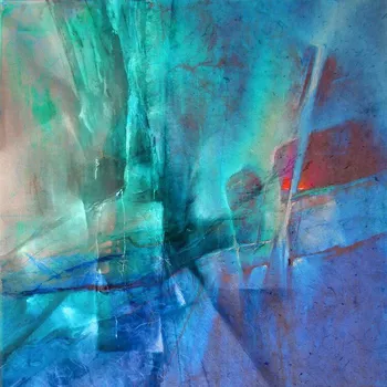 Plakát Plakát, Obraz - Pas de deux - red and turquoise, Annette Schmucker