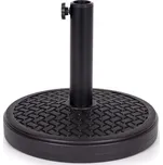 Stojan pro slunečník, štěrková náplň, černá