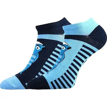 Pánské ponožky Boma lichožrouti Hihlík modrý, velikost 27-32