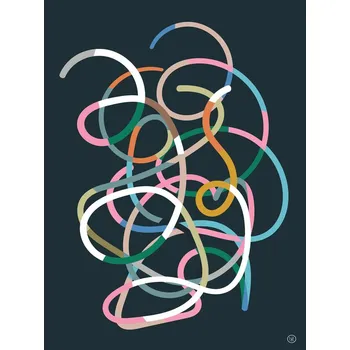 Plakát Plakát, Obraz - Color Lines, Dan Hobday