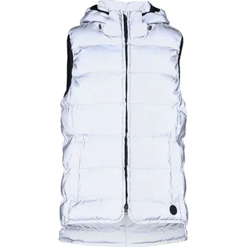 Jezdecké oblečení Horze Dámská podzimní jezdecká vesta Reflexní Barva: Stříbrná, Velikost: 34