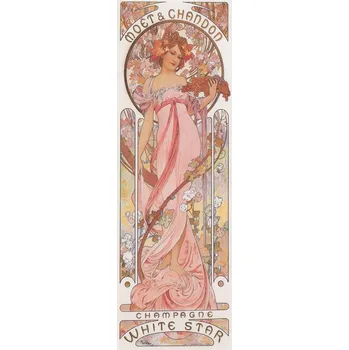 Plakát Plakát, Obraz - Moët & Chandon White Star Champagne, Alfons Mucha