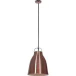 Candellux Pensilvania závěsné svítidlo 1x60 W měděná 31-39347