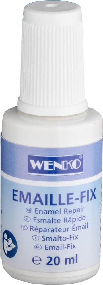 WENKO Emailový fix bílý 2,8x7,5 cm