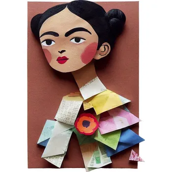 Plakát Plakát, Obraz - Frida (Paper Version), Treechild