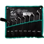 GK TOOLS Sada očkových klíčů 6-22 mm 8 dílů chrom-obal P16831/P