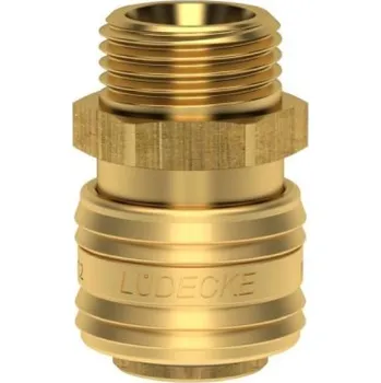 Lüdecke Rychlospojka Standard ES 1/4" vnější ventil