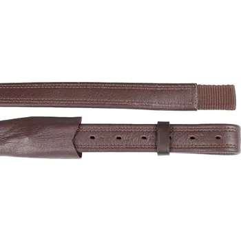 Horka Kožené třmenové řemeny s nylonovým jádrem Barva: Hnědá, Velikost: Pony