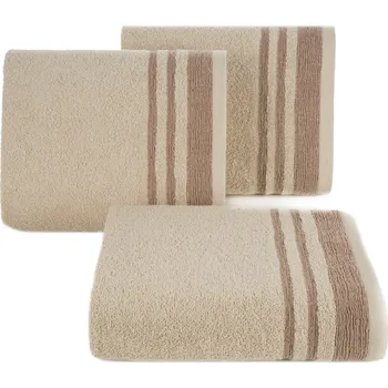 Ručník BAVLNĚNÝ RUČNÍK MĚRY 50X90 CM BÉŽOVÁ