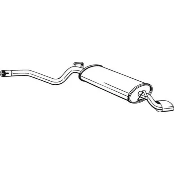 Tlumič výfuku Bosal 280-215