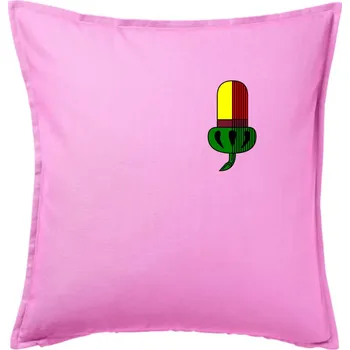 Polštář Prší - Žaludy - prso - Polštář 50x50 - 50x50 - Pouze potah ( Růžová )