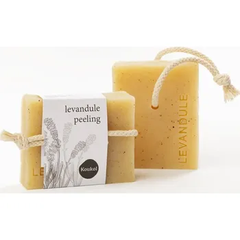Mýdlo Mýdlarna Koukol Přírodní mýdlo levandule peeling