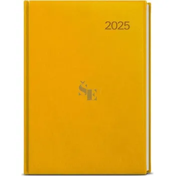 Diář Denní diář B6 Adam Vivella Okrový BDA6-23 2025