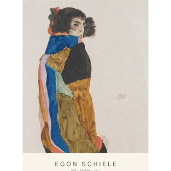 Plakát Plakát, Obraz - Moa (Special Edition Female Portrait) - Egon Schiele