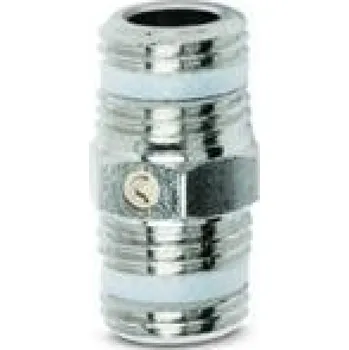 RC náhradní díl Camozzi Nipl R1/4" - R1/4" poniklovaná mosaz s teflonovým těsněním